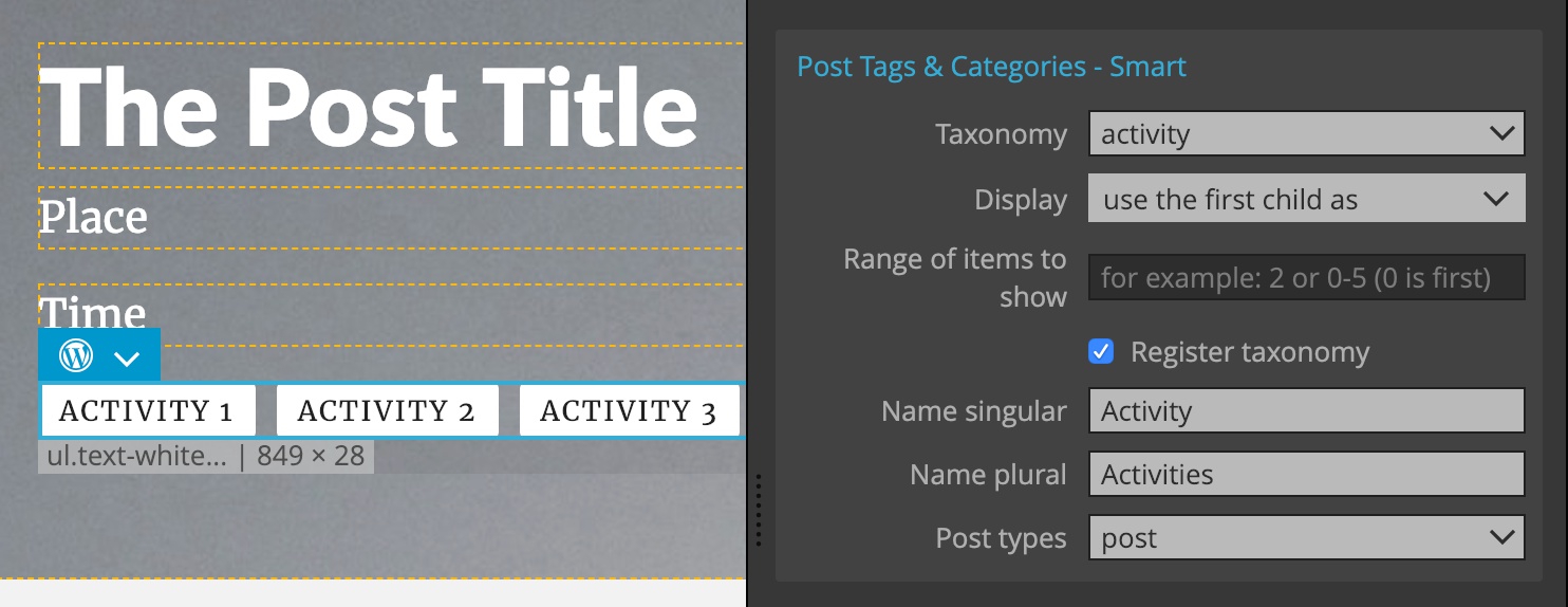 Register new taxonomy.